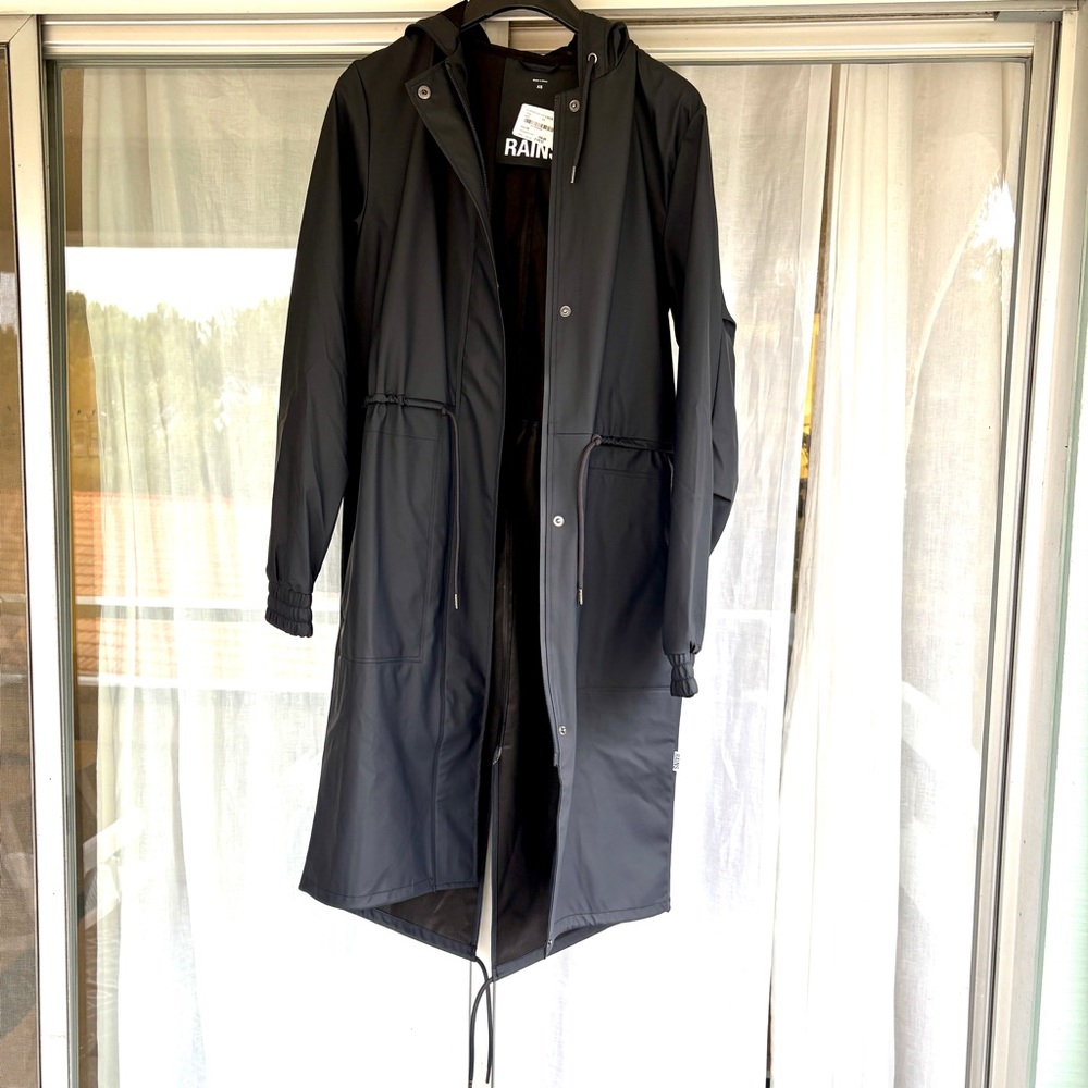 NWT Rains String Waterproof Jacket, size XS - Picture 4 of 12